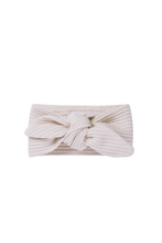 Load image into Gallery viewer, Organic Cotton Nova Waffle Headband - Soft Misty Rose
