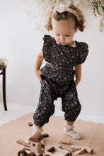 Load image into Gallery viewer, Organic Cotton Pincord Lucy Playsuit - Peony Floral
