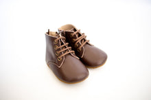Load image into Gallery viewer, Bobby Boots Chocolate - Soft Sole
