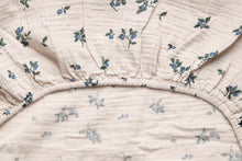 Load image into Gallery viewer, Blueberry Cot Fitted Sheet
